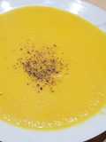 Crema de calabaza bubango y zanahoria en Thermomix