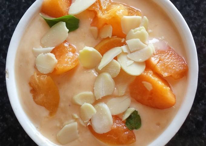 Crème tofu soyeux/abricots/amande (vegan) de Florence (@mes_repas_vegans) -  Cookpad