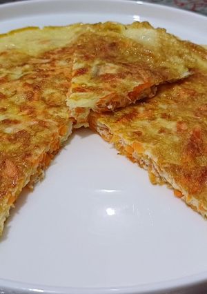Foto resep Telur Dadar Wortel