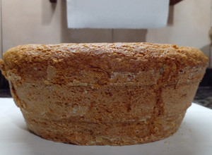 Una foto de Budín de banana húmedo