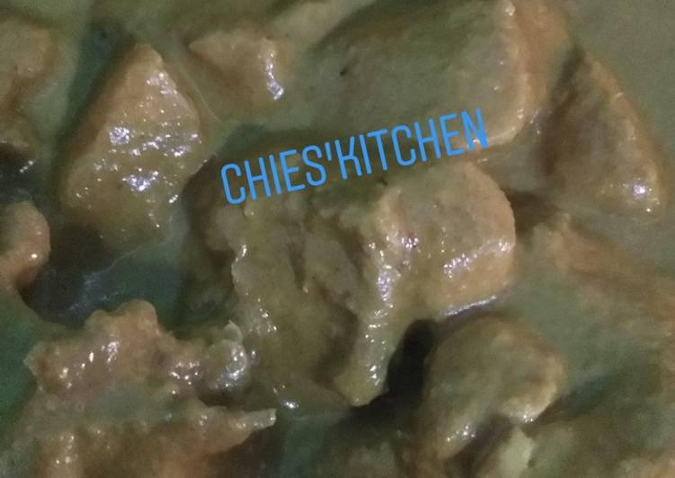 Kari ayam ala chies