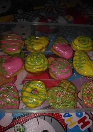 Foto resep Donat aneka glaze