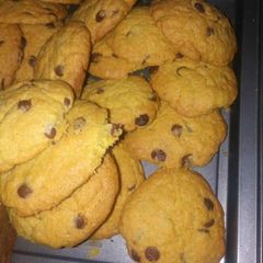A picture of Choc chips cookies.