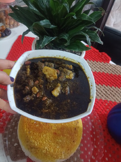 عکسی از دستور قرمه سبزی با گوشت