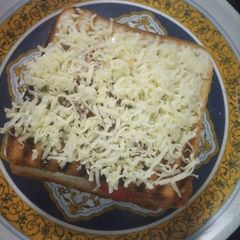 A picture of Cheesy double decker veg grilled sandwich.