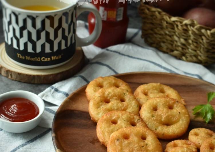 Cheezy Potato Smiley#Kentang Minggu 1