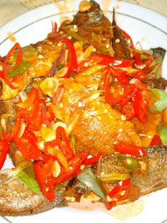 Foto resep Ikan mujair saus rica2