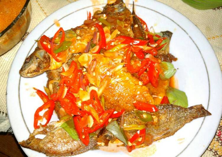 Ikan mujair saus rica2