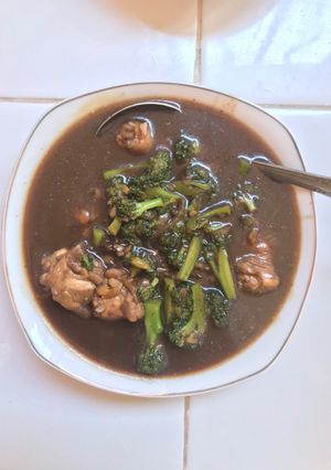 Foto resep Ayam Brokoli Lada Hitam