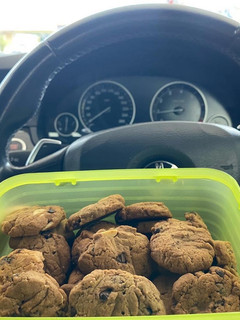 A picture of Chocolate Chip Cookies with Convection Oven.