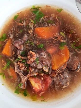 Cara Gampang Menyiapkan Resep Sop buntut slow cooker Anti Ribet, Mantap