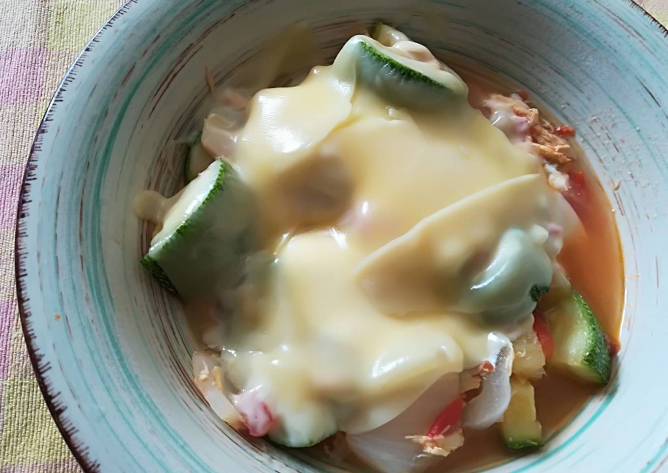 Pechuga de pollo con calabacitas