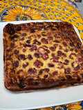 Clafoutis aux cerises et vanille