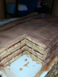 Una foto de Tarta de galletas