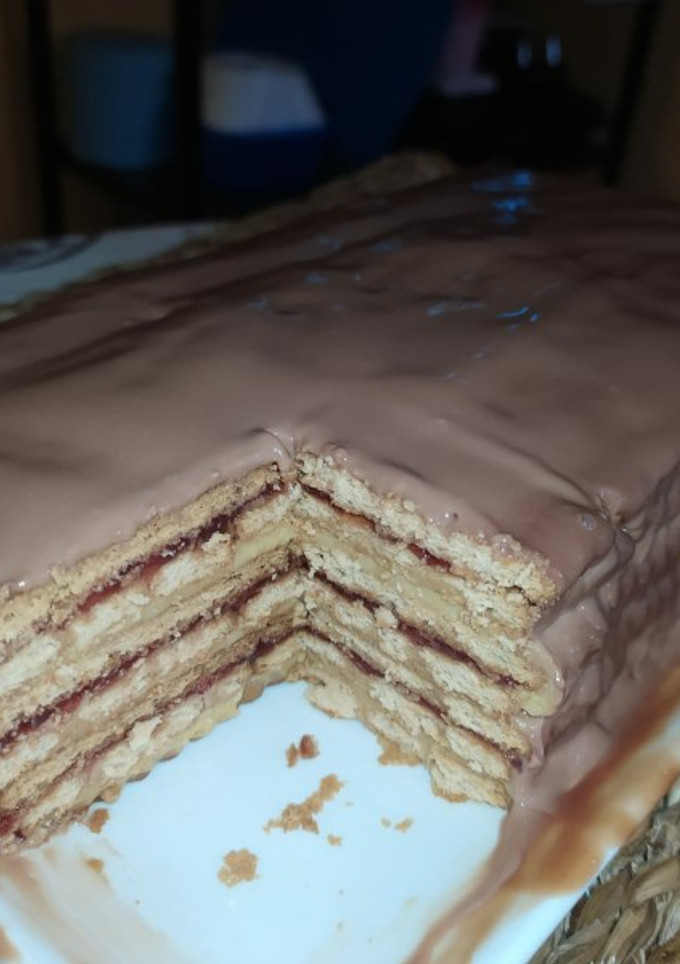Una foto de Tarta de galletas
