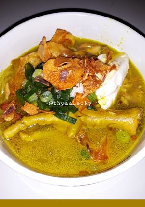 Foto resep Soto ayam ceker❤