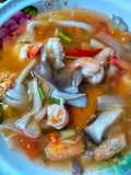 Tom Yum Soup with Mushrooms and Shrimp