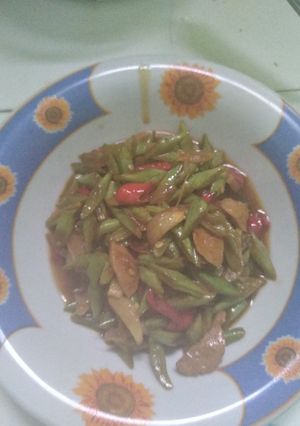 Foto resep Oseng bunso (buncis baso) ala" momy sansan