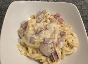 Foto resep Fettuccine Carbonara