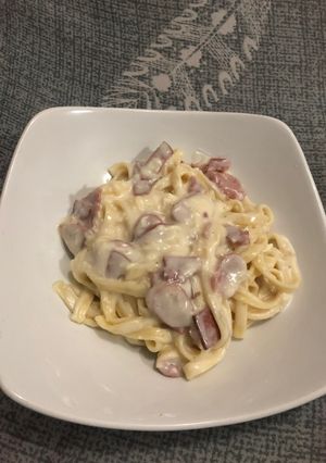 Foto resep Fettuccine Carbonara