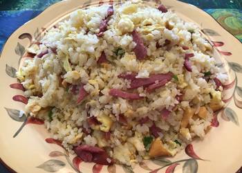 Easiest Way to Recipe Delicious Kids Favorite Hot Dog Fried Rice