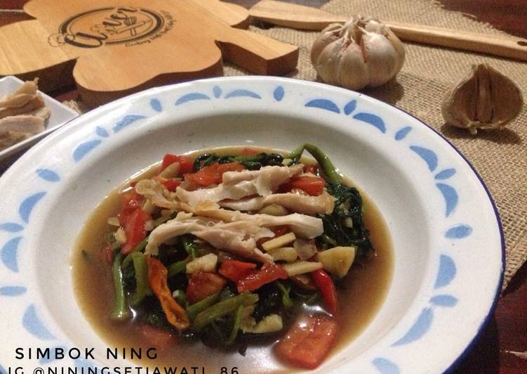 1. Tumis Kangkung Saus Tiram