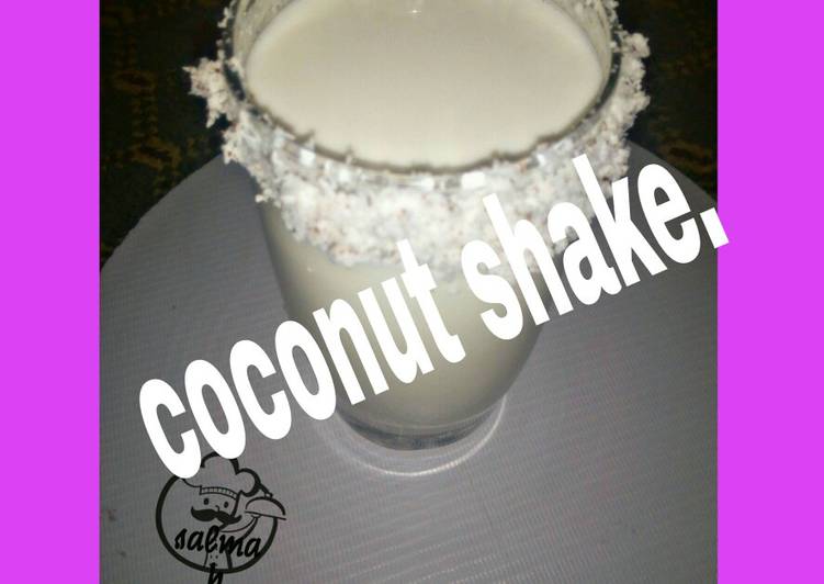 Recipe of Any-night-of-the-week Coconut milk shake