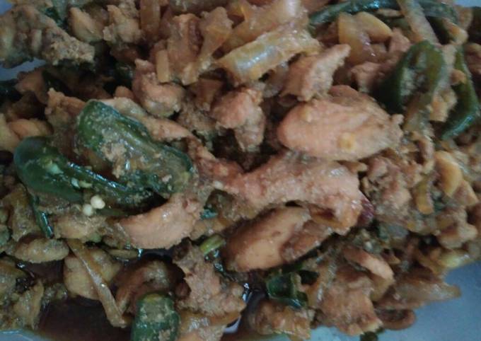 Ayam teriaki (menu simple saur)