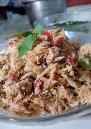 Foto resep Kothok teri tempe sederhana
