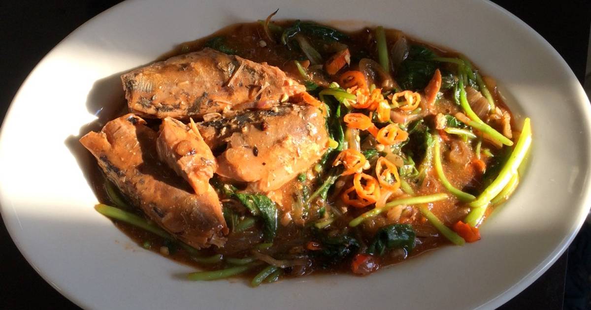 Resep Resep diet no oil, 1 (sarden + bayam pedas) oleh Rika Z Putri