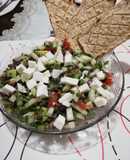Ensalada de lenteja y pimiento