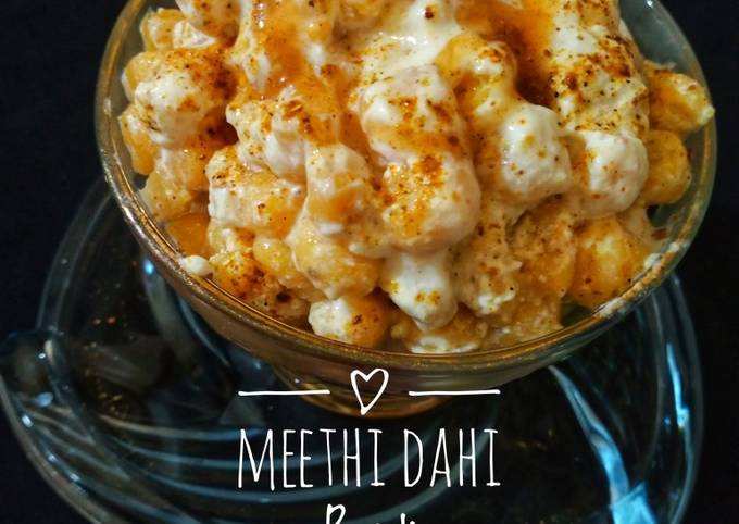 Meethi Dahi Boondi Recipe By Umme Ali Cookpad