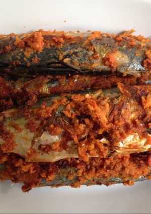 Foto resep Kembung Panggang Pedas