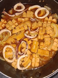 Foto resep Cumi Sosis Asam Manis