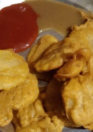 आलू की भजिया(aloo ki bhajiya recipe recipe in hindi) रेसिपी मुख्य फोटो