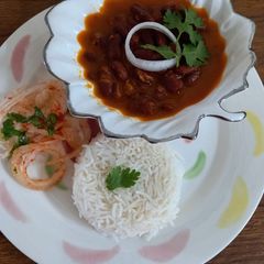 Rajma curry A picture of Rajma curry.