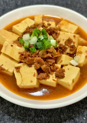 麻婆雞蛋豆腐(簡單料理) 的食譜成品照片