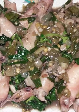 Foto resep Cumi cabe ijo kemangi