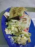 CENA SENCILLA!! PAN Árabe RELLENO CON ENSALADA CÉSAR