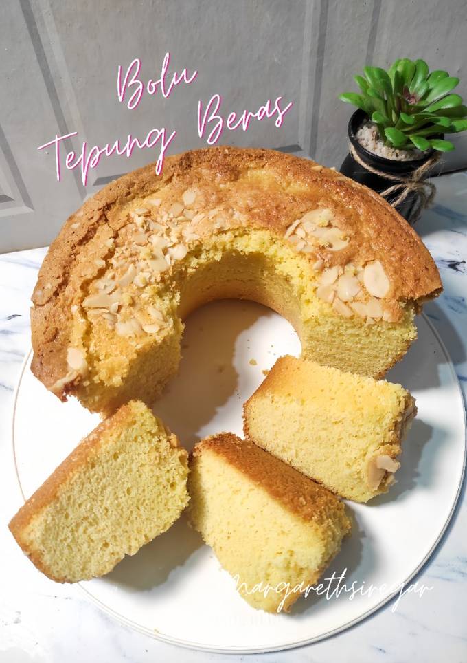 Resep Bolu Tepung Beras (Gluten free) oleh Margareth Siregar Cookpad