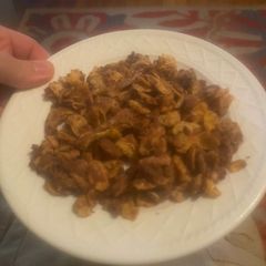 A picture of Chocolate peanut butter crunch. 🙂.