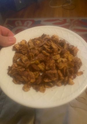 A picture of Chocolate peanut butter crunch. 🙂.