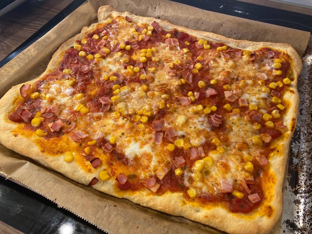 Gyerekpizza Lucinak recept recept fotó