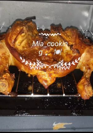 Foto resep Ayam panggang bumbu rujak