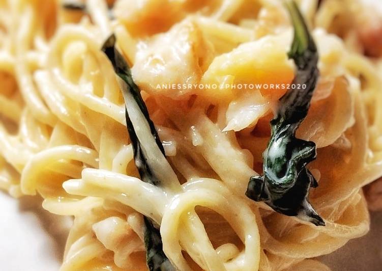 Cara Gampang Menyiapkan Spaghetti Saus Dori Basil 🌱🍃 Anti Gagal