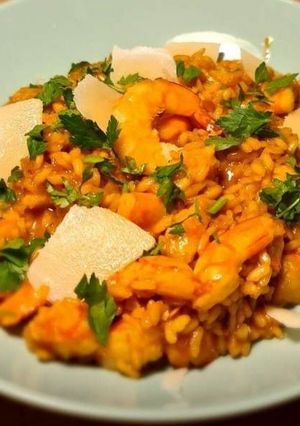 Foto de Risotto de Camarão e Bacon