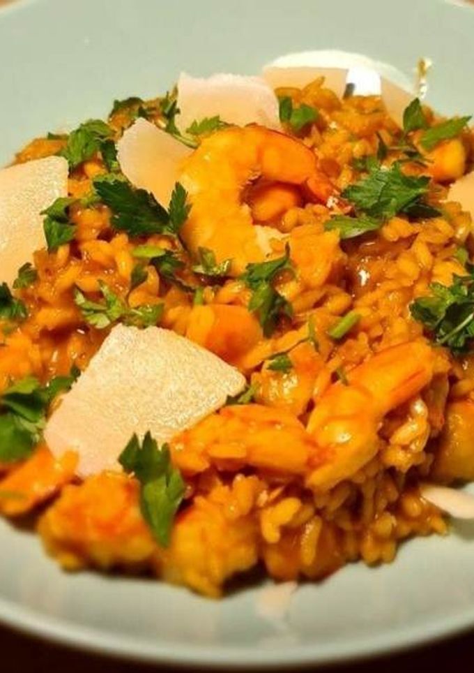 Foto de Risotto de Camarão e Bacon