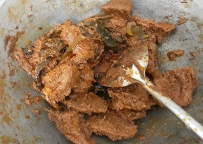 Standar Resep  buat Rendang Simple Ibu Kareem 🤙 dijamin sesuai selera