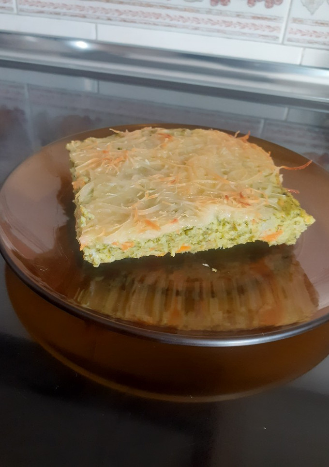 Una foto de Pastel de brócoli 🥦