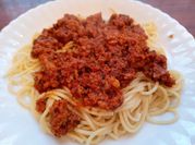Zdjęcie: mięso mielone spaghetti
